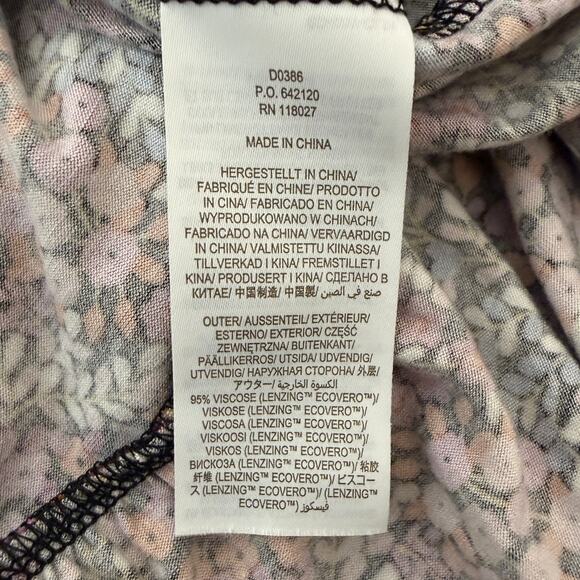 Boden Floral Smocked Waist Dress Long Sleeve Boho Work Weekend Wear | US 8 - Picture 5 of 10